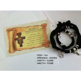 Braccialetto "4 virtu' francescane"
