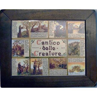 Quadro Cantico delle Creature