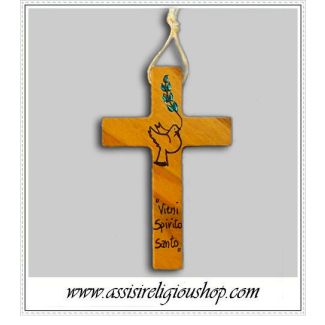 Croce cresima dipinta