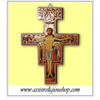 Crocefisso di S.Damiano in compensato