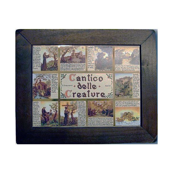 Quadro Cantico delle Creature