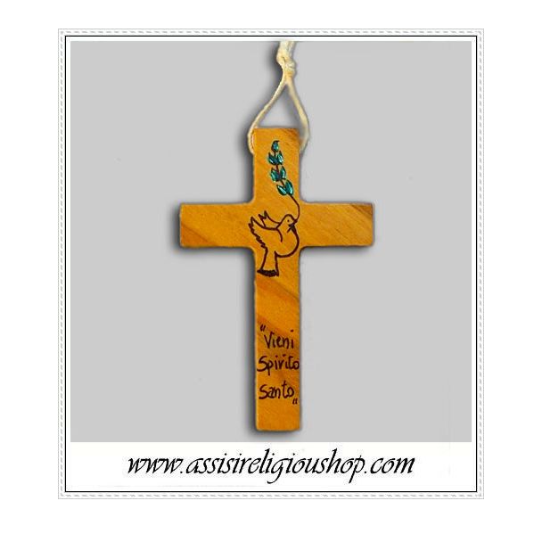 Croce cresima dipinta