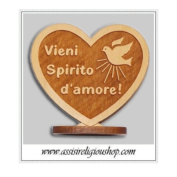Cuore "Vieni spirito d'Amore"