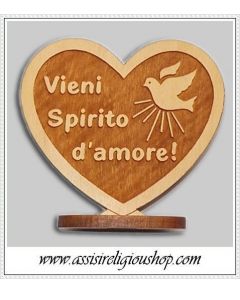 Cuore "Vieni spirito d'Amore"